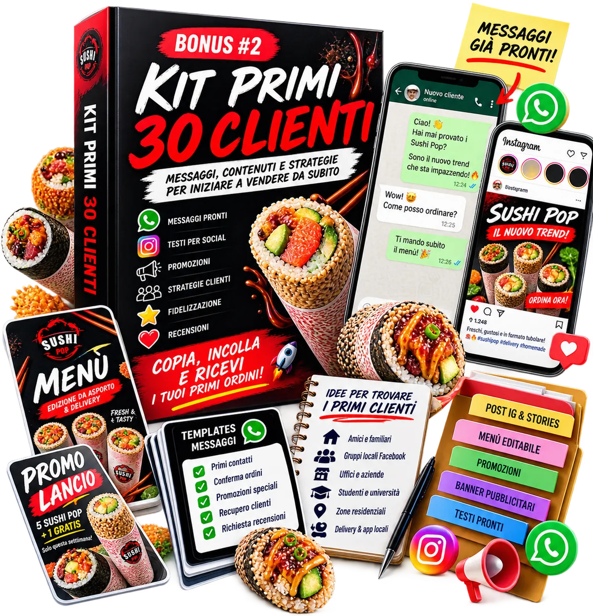 Kit Primi 30 Clienti